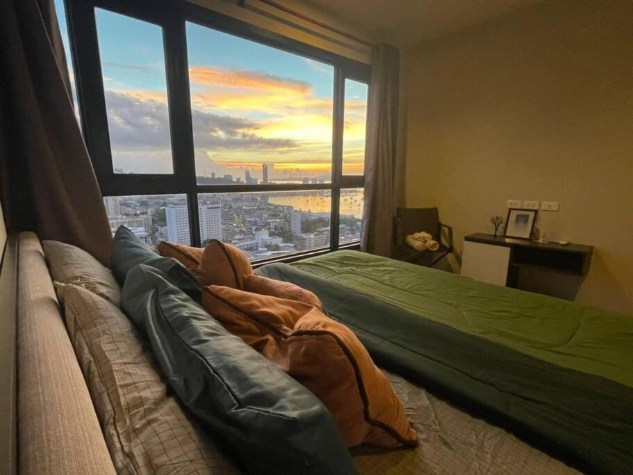 The Base Central Pattaya 2Bed King&Queen Sky Seaview & Infinity Pool Luaran gambar