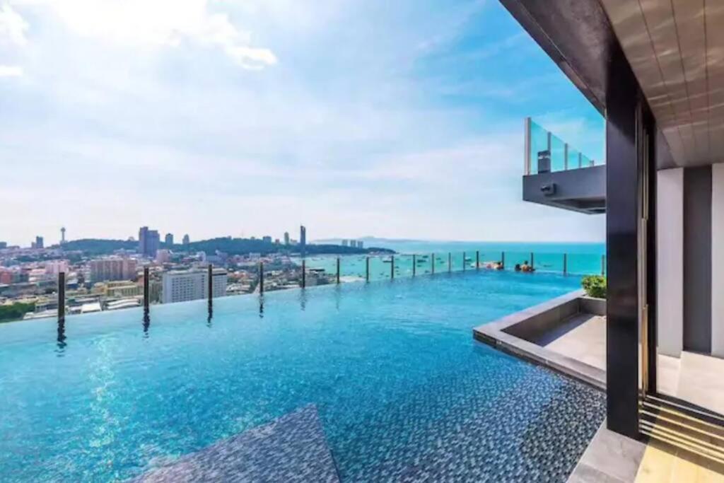 The Base Central Pattaya 2Bed King&Queen Sky Seaview & Infinity Pool Luaran gambar