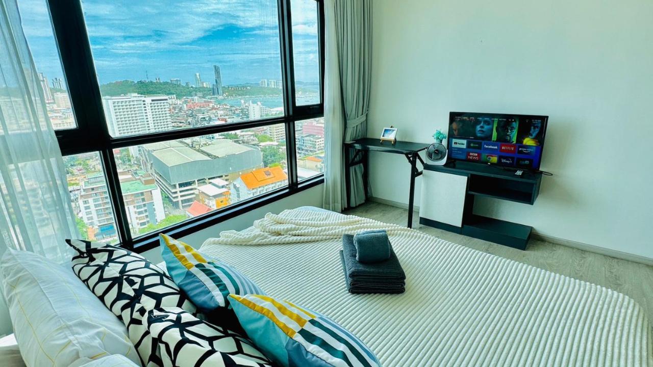 The Base Central Pattaya 2Bed King&Queen Sky Seaview & Infinity Pool Luaran gambar