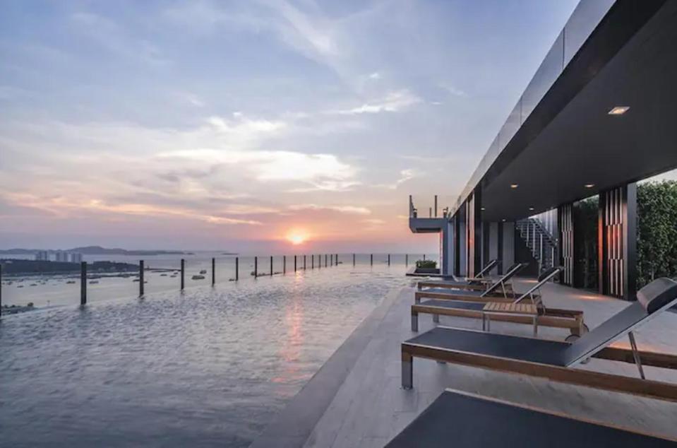 The Base Central Pattaya 2Bed King&Queen Sky Seaview & Infinity Pool Luaran gambar