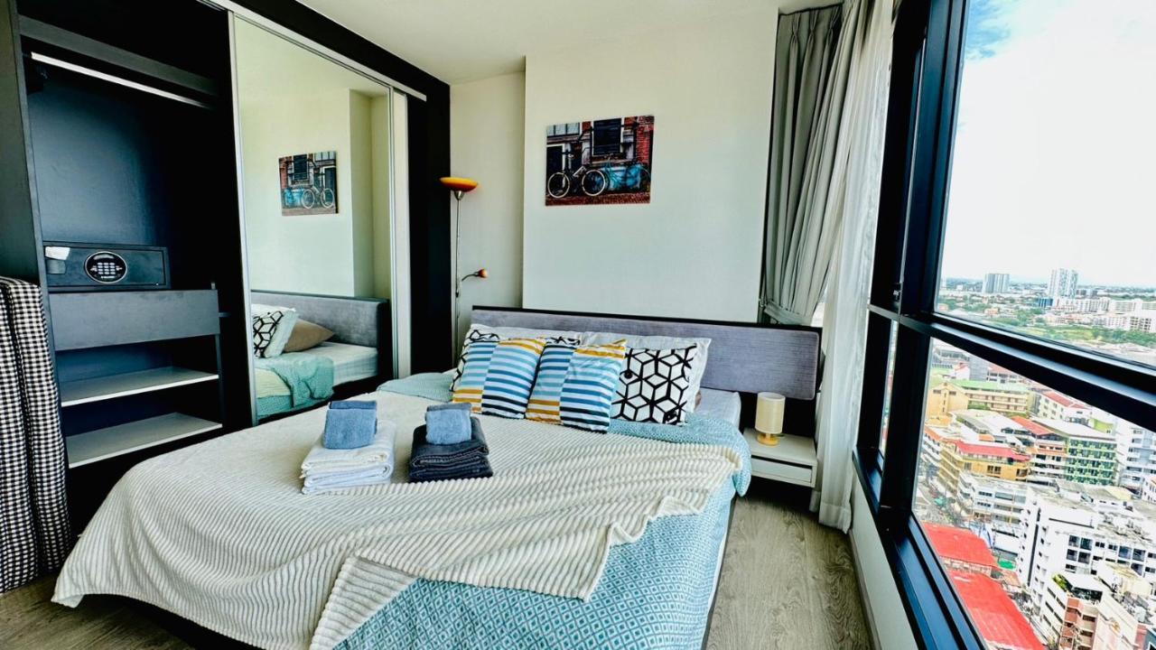 The Base Central Pattaya 2Bed King&Queen Sky Seaview & Infinity Pool Luaran gambar