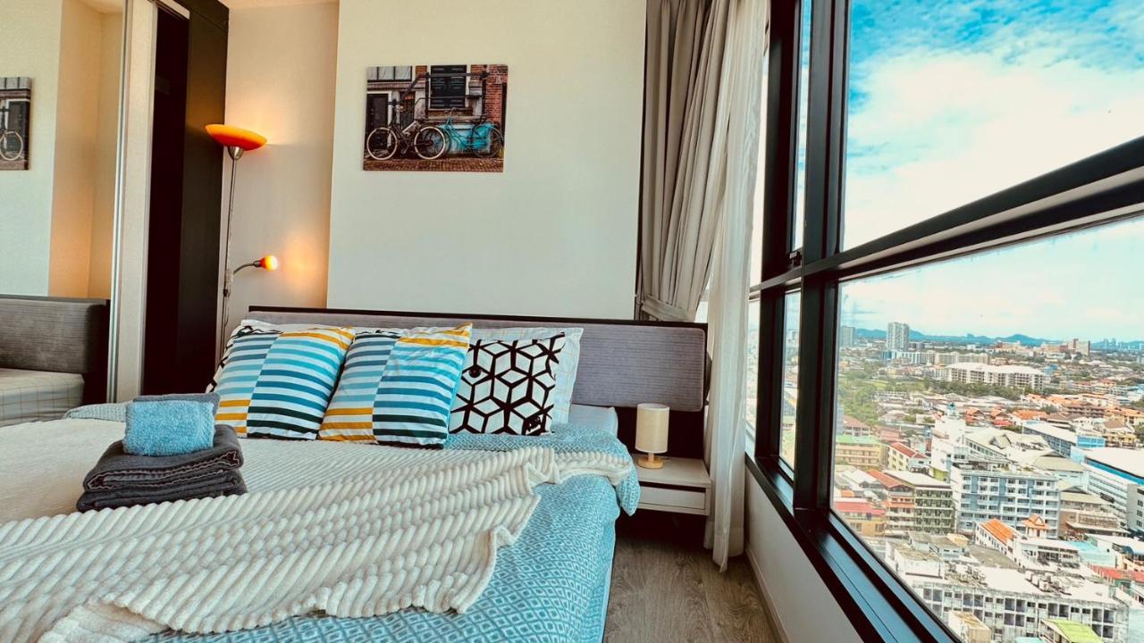 The Base Central Pattaya 2Bed King&Queen Sky Seaview & Infinity Pool Luaran gambar